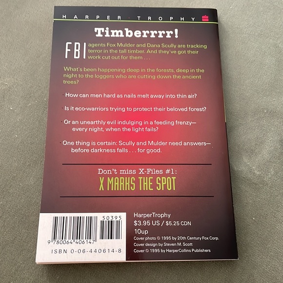 Two X-Files paperback novels - Picture 5 of 5